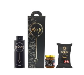 מארז שמן זית וקשיו – מן הזית